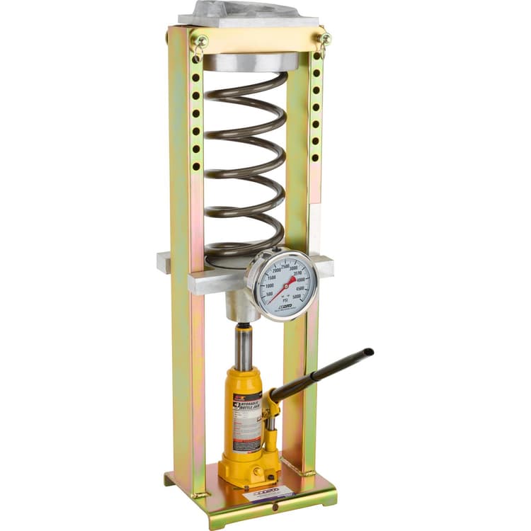 Hydraulic Coil Spring Rater, 0-5000 Pounds