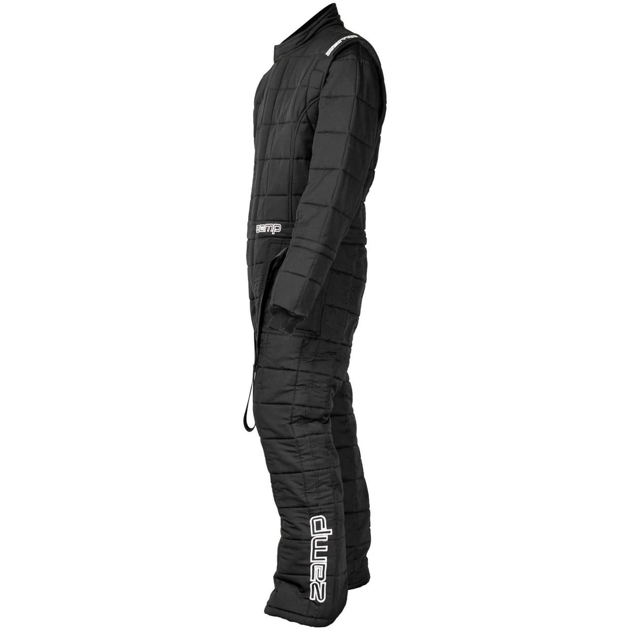 Zamp ZR-Drag Race Suit, 9 Layer, Black, Built-In Arm Restraints