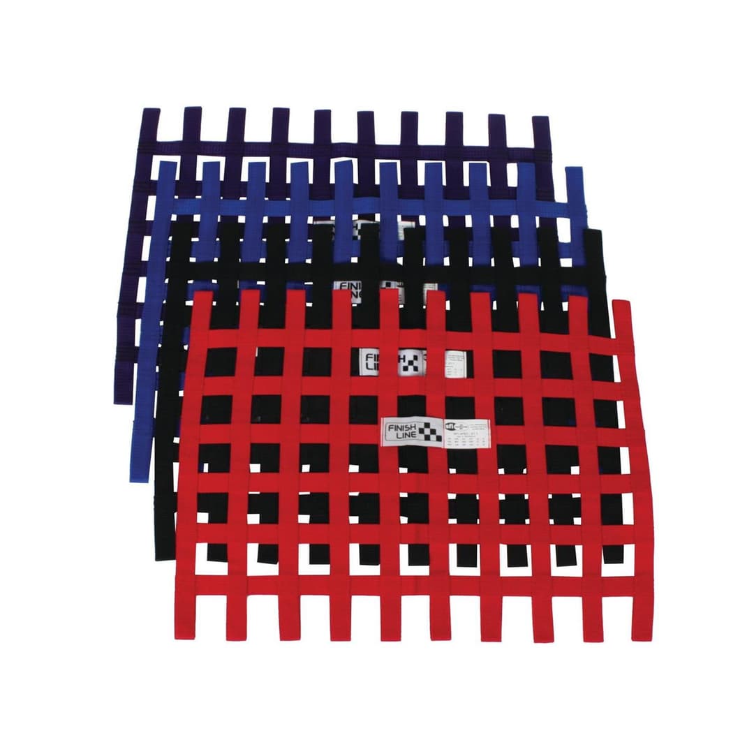 Finishline 18x24 Inch Racing Window Safety Net SFI 27.1 Certified