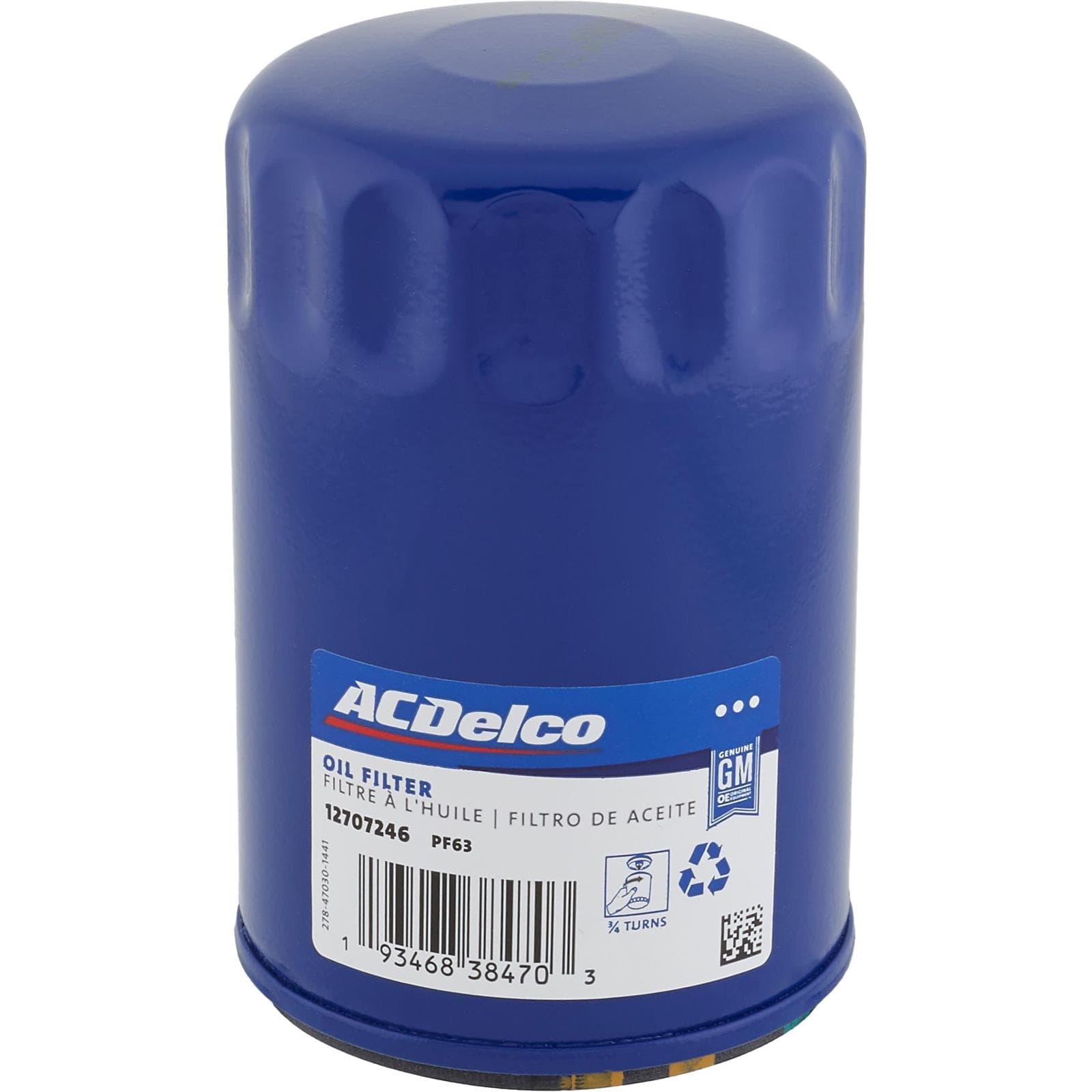 AC Delco PF63 GM Gold Professional Engine Oil Filter