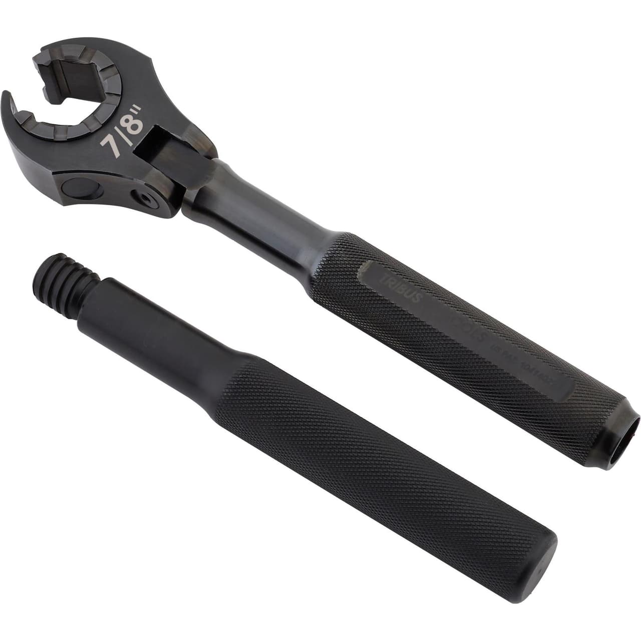 Tribus Tools Ratcheting O2 Sensor Wrench Set, 7/8 And 15/16 Inch