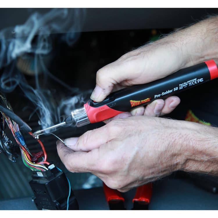 Power Probe PPPS50W Pro-Solder 50 Rechargeable Soldering Iron Kit