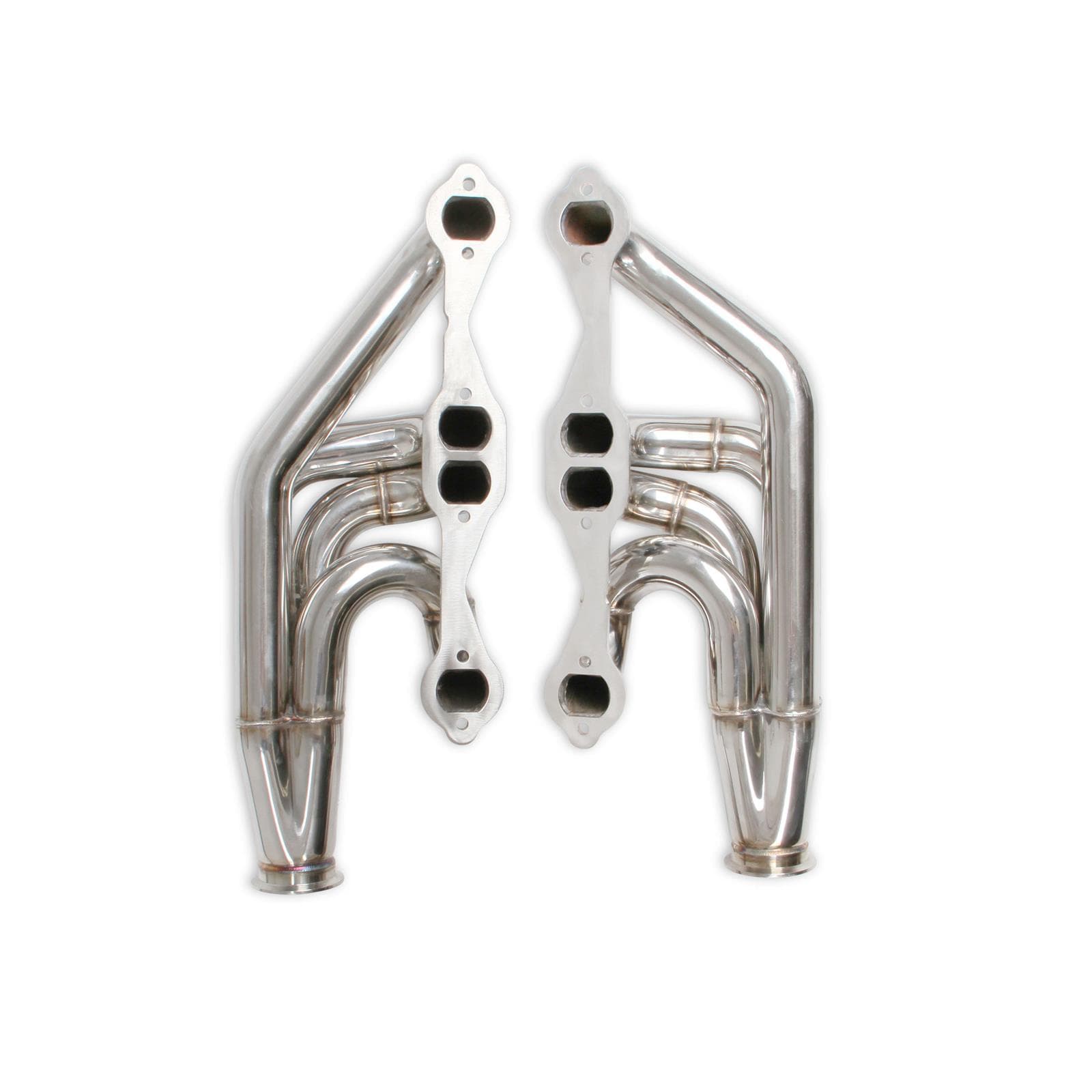 Flowtech 11573FLT Small Block Chevy Turbo Headers Polished Finish