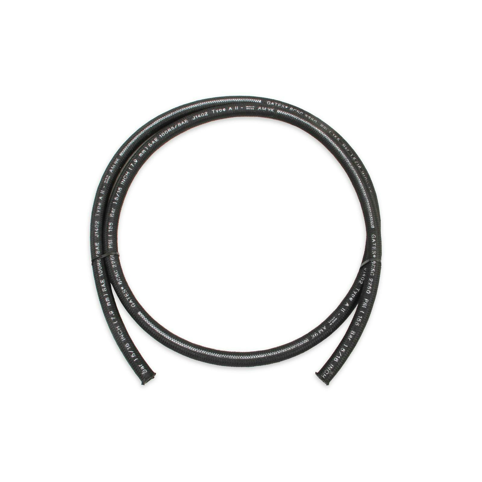 Earls Power Steering Hose, An 6, Black, Up To 20 Foot