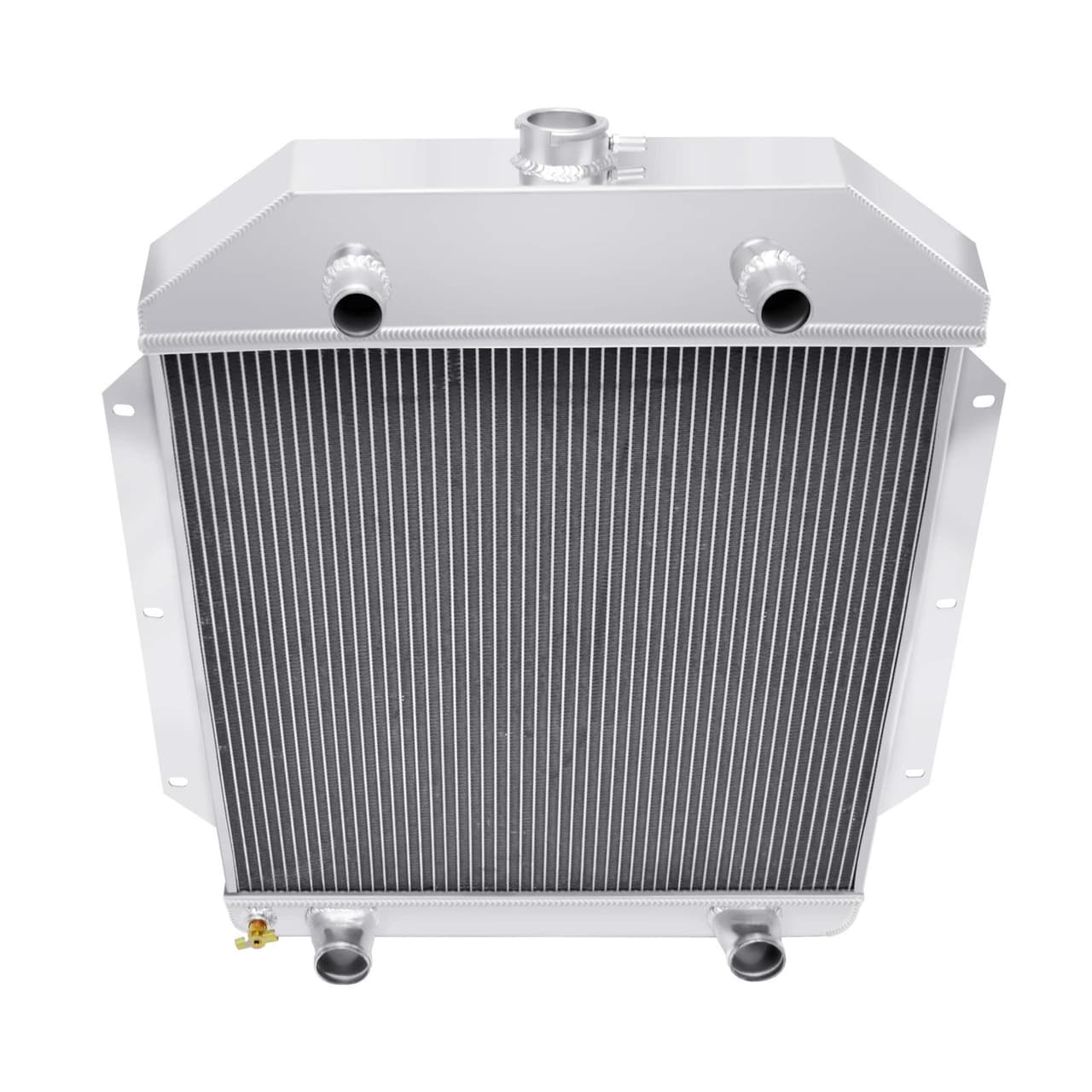 Frostbite FB208 Aluminum Radiator, 2 Row 49-53 Ford with Flathead