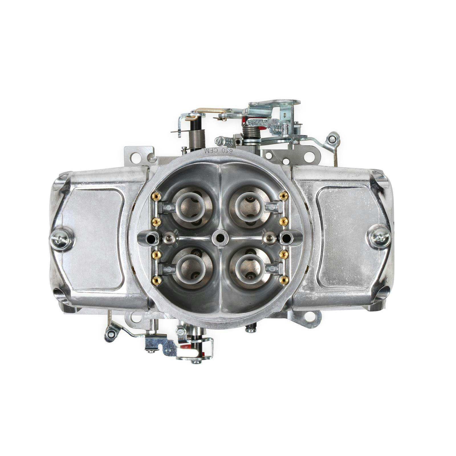 Holley Carburetor Fuel Line 4150 4160 Quickfuel AED Dual Feed Braided Silver - Foto 5