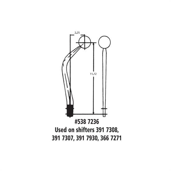 Hurst 3667271 Mastershift Shifter