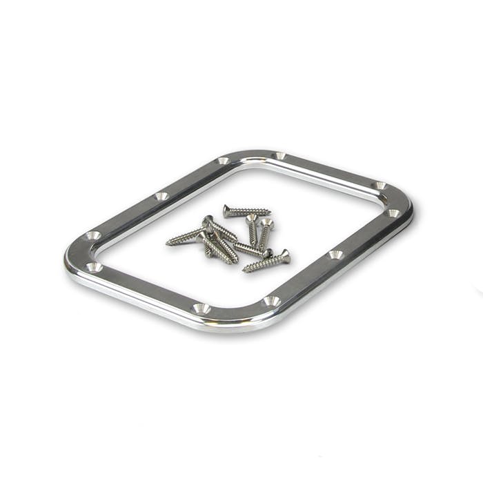 Lokar 70-BFR Billet Rectangular Shifter Boot Ring