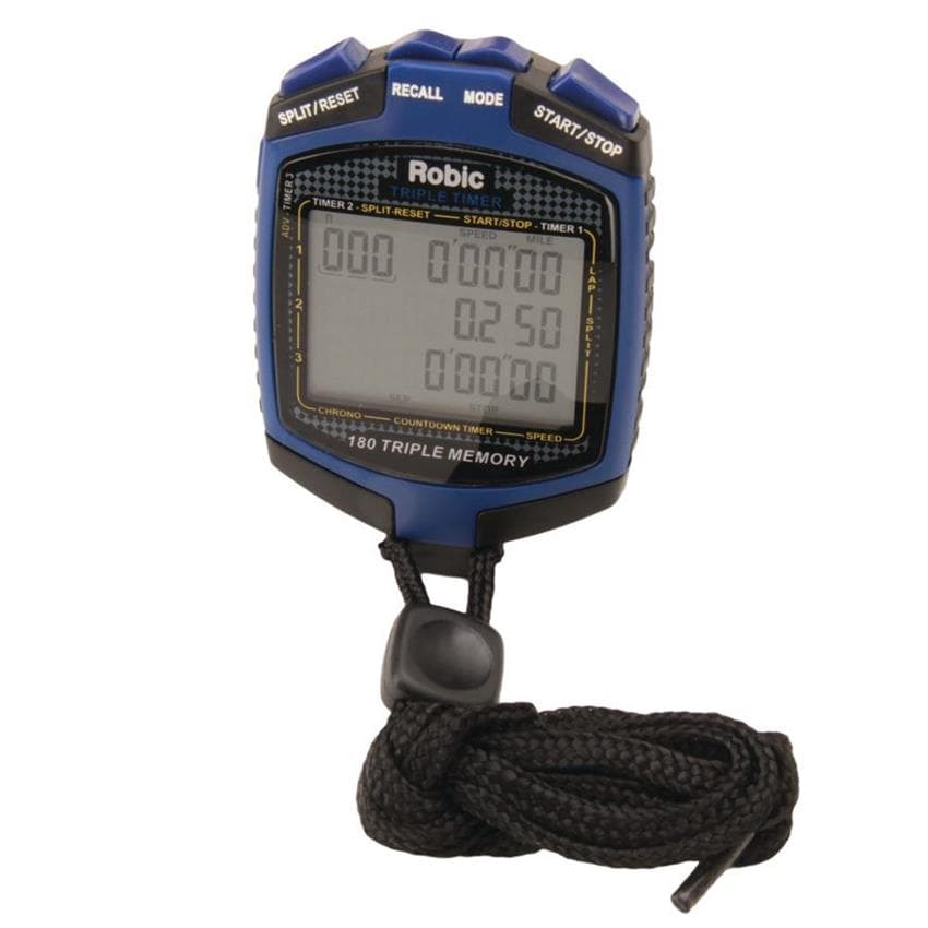 Robic SC-899 Stop Watch Triple Timer
