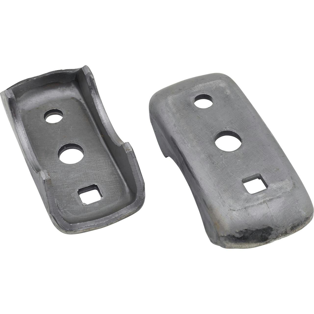 Weld On Leaf Spring Pad, Perch, 3 Inch Axle Tube, Pair