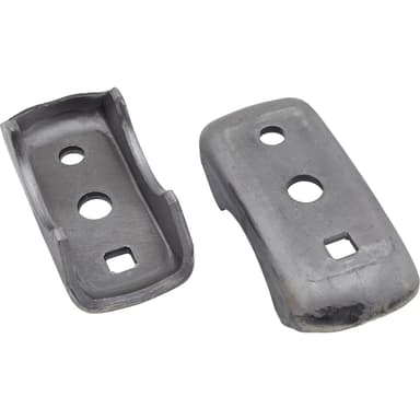 Weld On Leaf Spring Pad, Perch, 3 Inch Axle Tube, Pair
