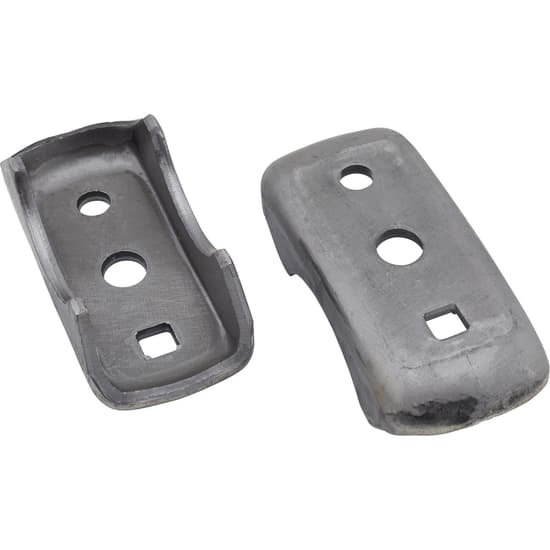 Weld On Leaf Spring Pad, Perch, 3 Inch Axle Tube, Pair