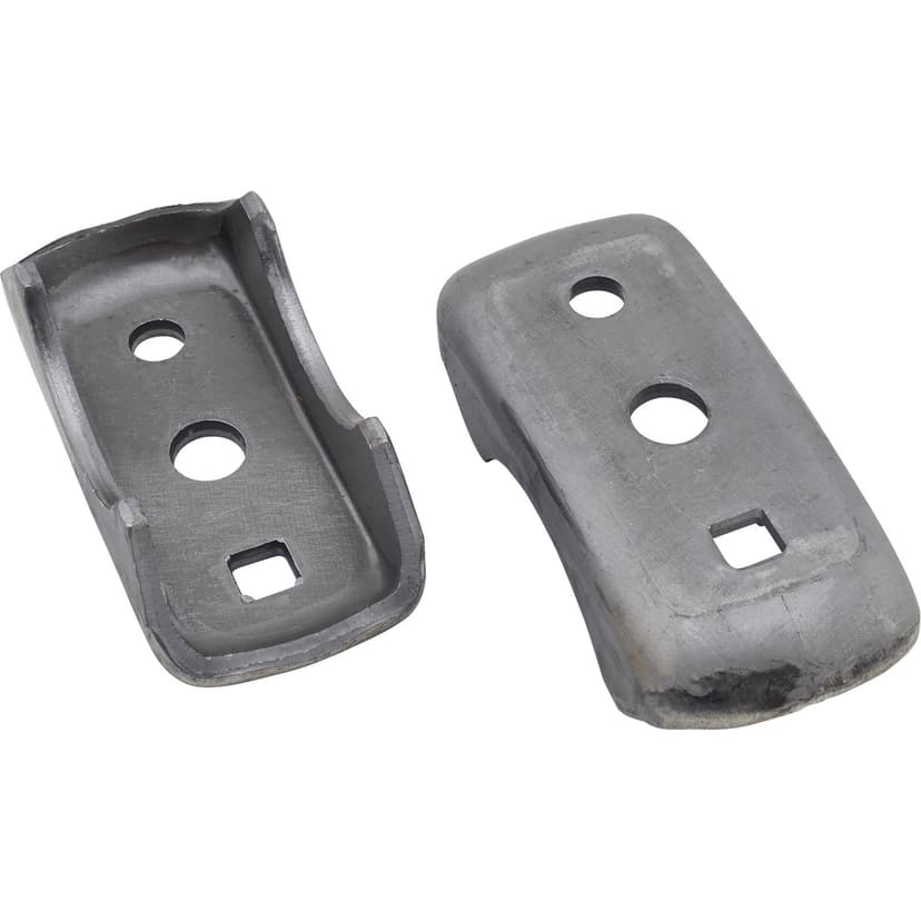 Weld On Leaf Spring Pad, Perch, 3 Inch Axle Tube, Pair