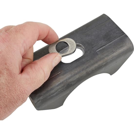 Weld On Adjustable Leaf Spring Pad, Perch, 3 Inch Axle Tube, Pair