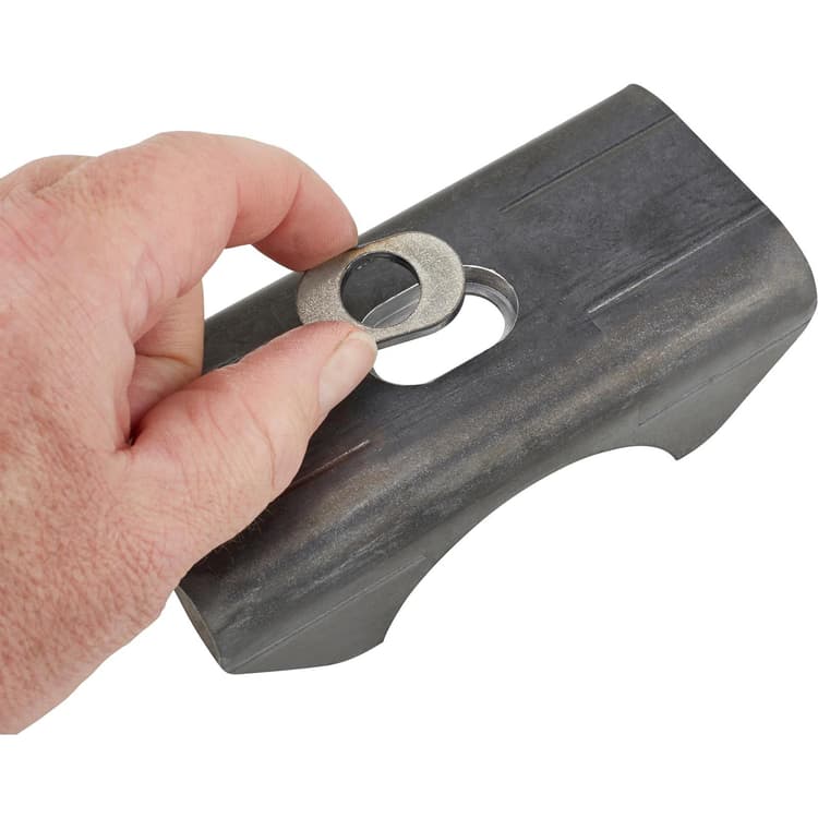 Weld On Adjustable Leaf Spring Pad, Perch, 3 Inch Axle Tube, Pair