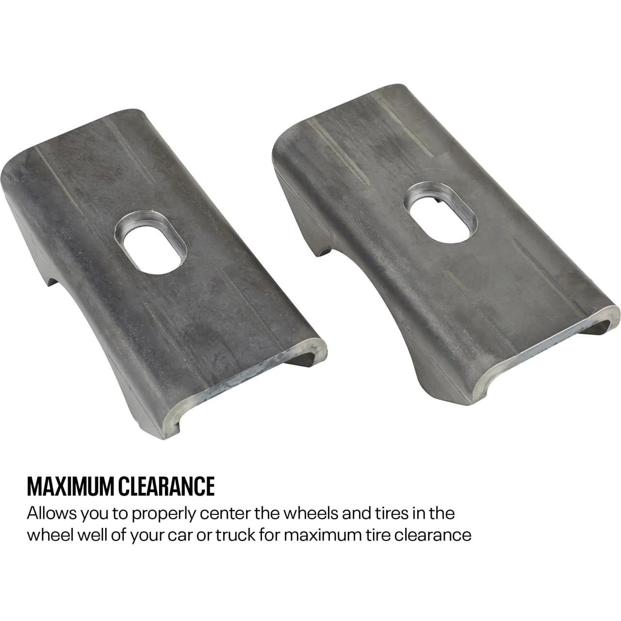 Weld On Adjustable Leaf Spring Pad, Perch, 3 Inch Axle Tube, Pair