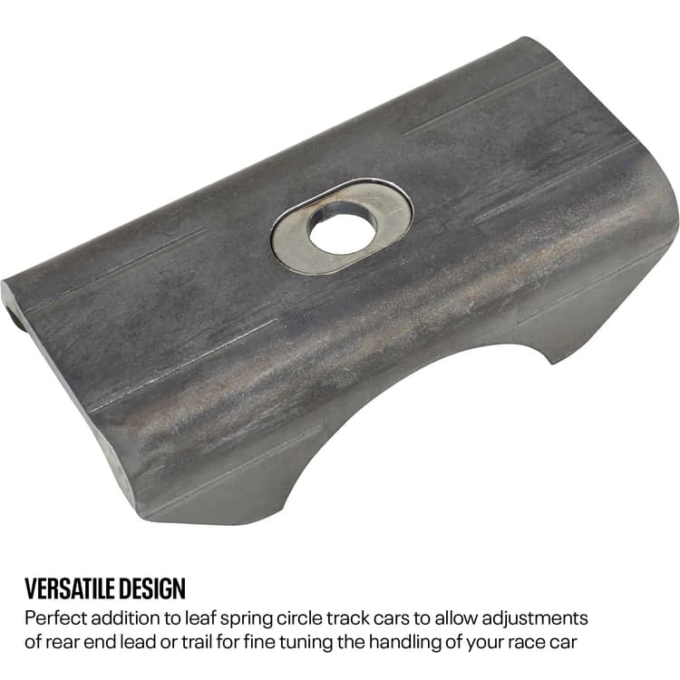 Weld On Adjustable Leaf Spring Pad, Perch, 3 Inch Axle Tube, Pair