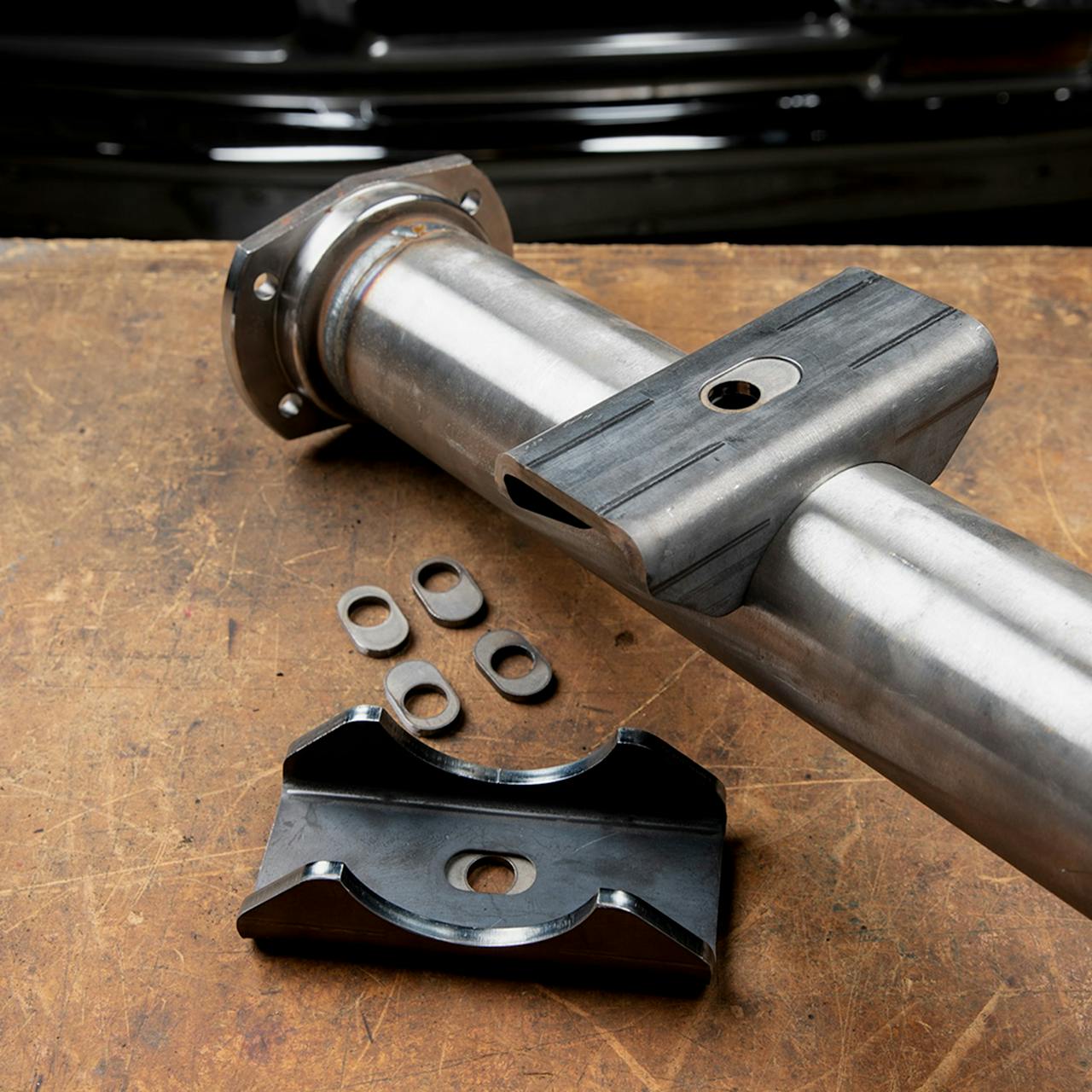 Weld On Adjustable Leaf Spring Pad, Perch, 3 Inch Axle Tube, Pair