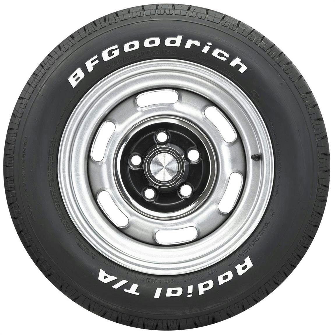 BF Goodrich 5557788 Radial T/A Tire, White Letter, 225/60R14