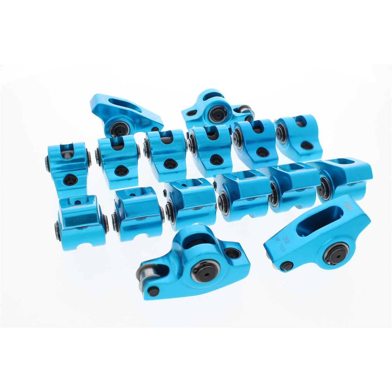PRW Power 0335019 Blumax SBC Roller Rockers, 1.5:1, 3/8 Stu