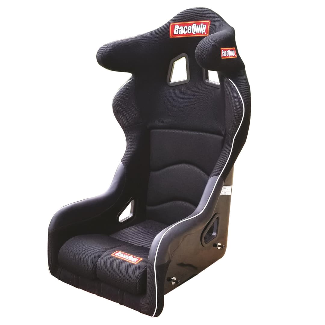 RaceQuip Composite Full Containment Racing Seat, FIA Rated, Black