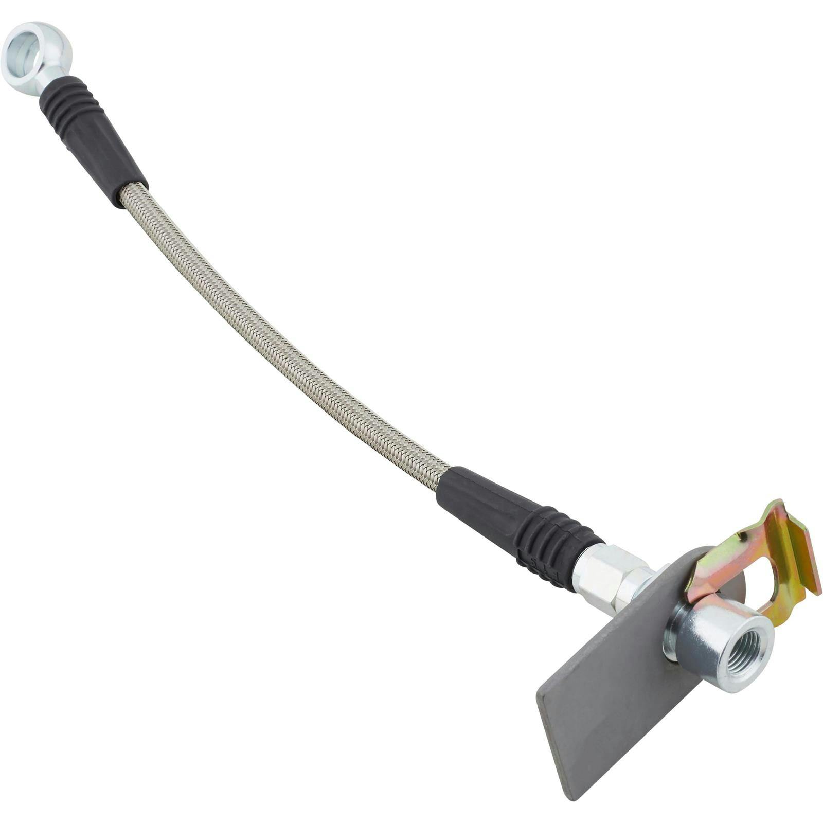 Braided Brake Line Kit 7/16" Braided Stainless Steel Brake Hose For 1964-72 Chevelle & GM A/F/X Body Disc Brake Conversions Gm Brake Line Kit - Foto 6