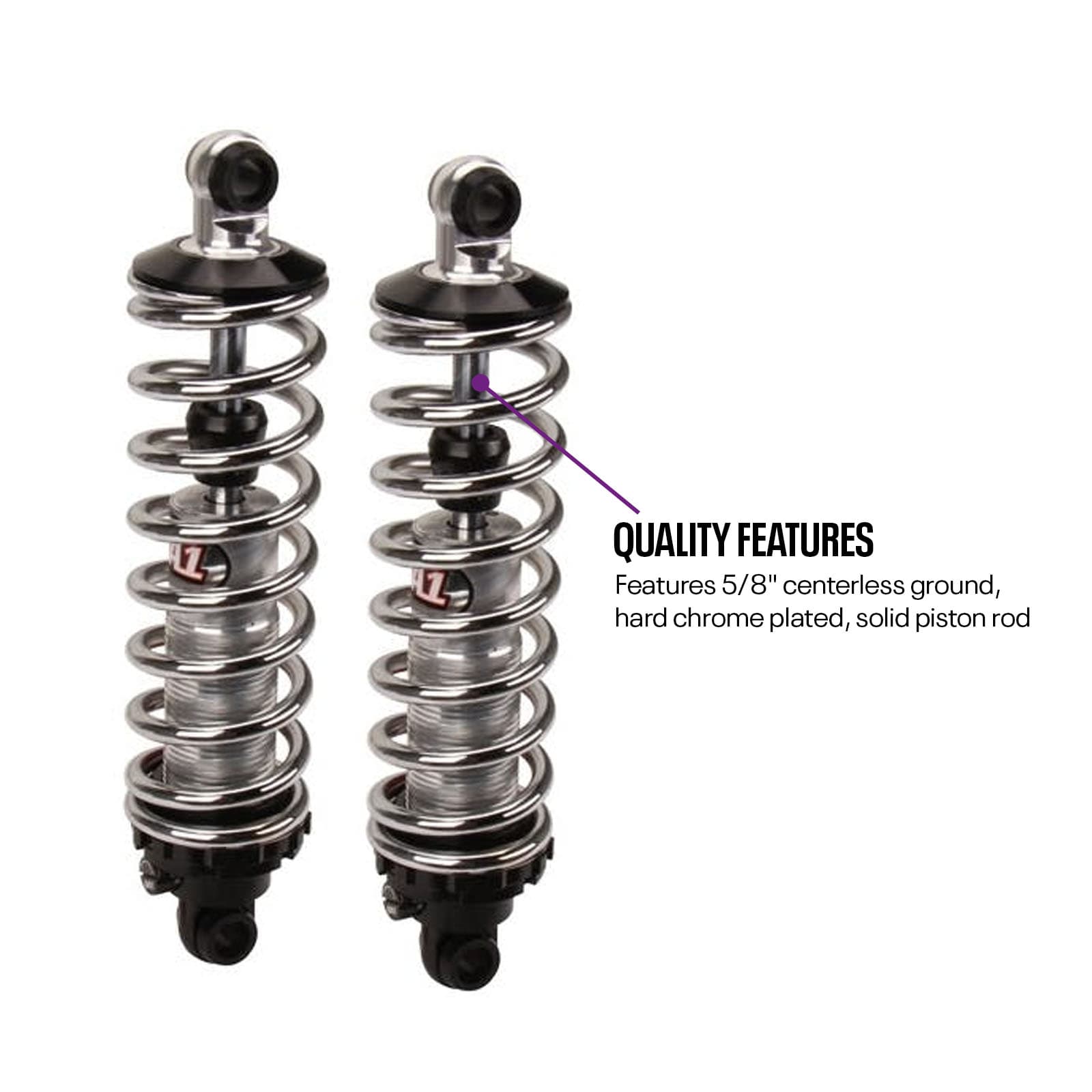 QA1 Adjustable 12 Inch Coil-Over Shock Kit