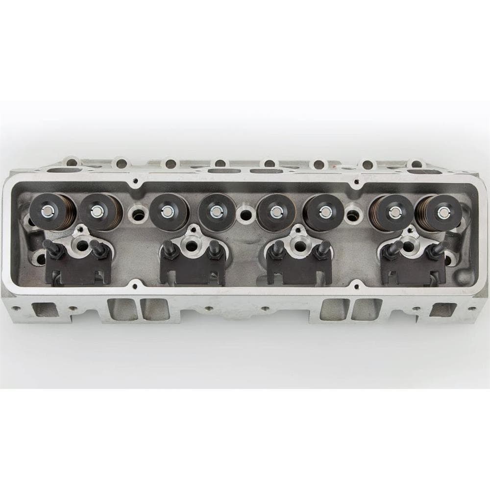 Flo-Tek 102505 Assembled SBC Aluminum Cylinder Heads/Install Kit
