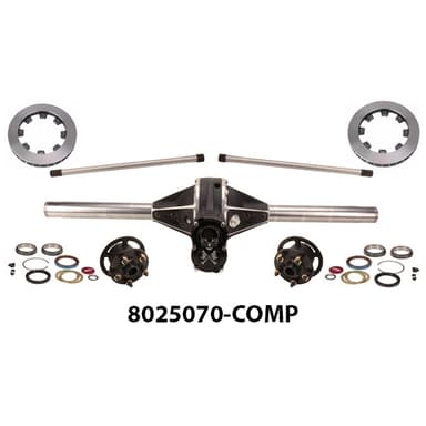 Winters Performance 6-Bolt Quick Change Rear End, 4.12 Ring and Pinion