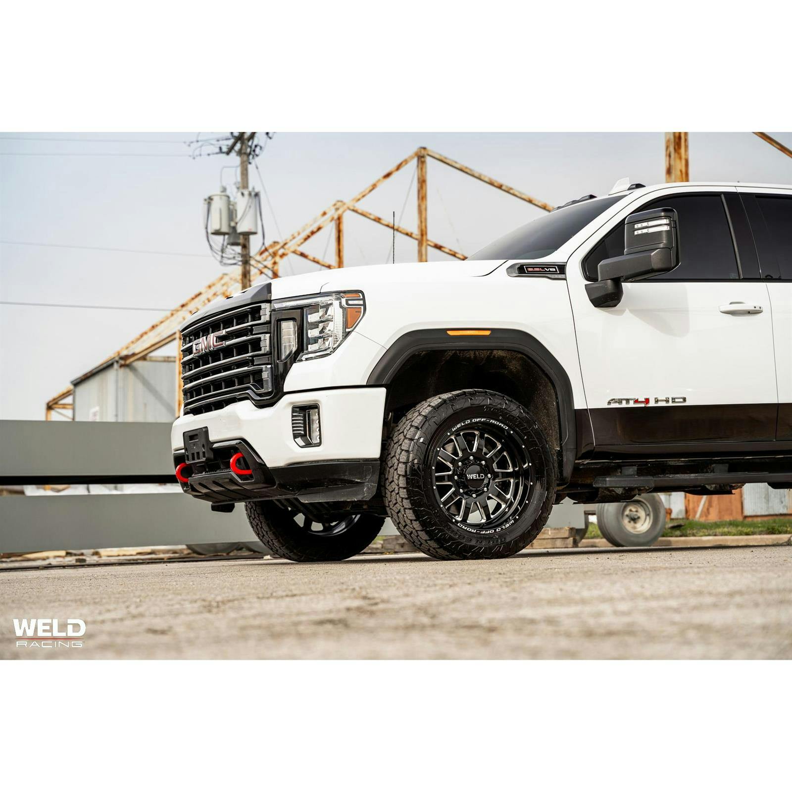 Weld Racing W10289018575 18x9 Stealth Wheel 8x180, Black Milled