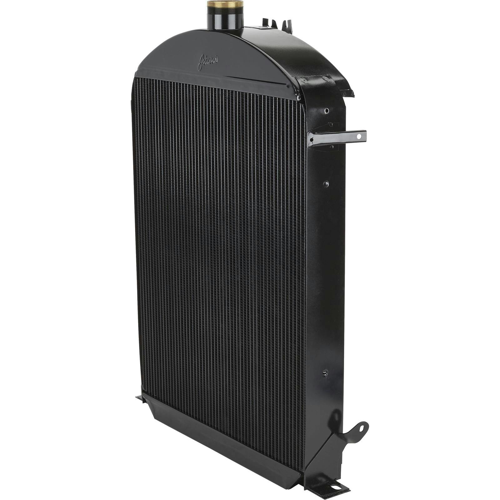Johnson's 4-3031-0-1-D 30-31 Ford Radiator, SBC/BBC, No AC, Neck