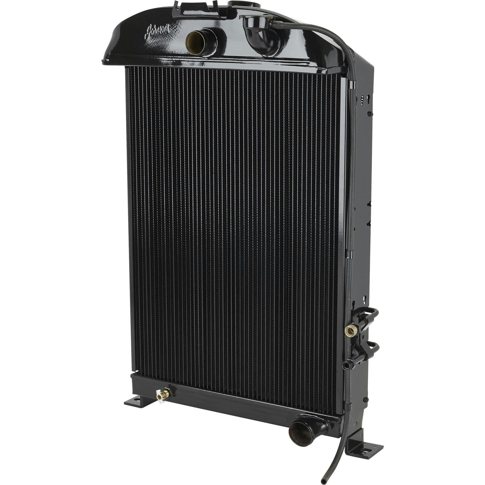 Johnson's 4-3334-0-1-A-D 33-34 Ford Radiator, SBC/BBC, AC, Neck