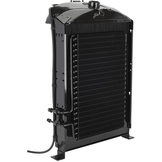 Johnson's 4-3334-0-1-A-D 33-34 Ford Radiator, SBC/BBC, AC, Neck