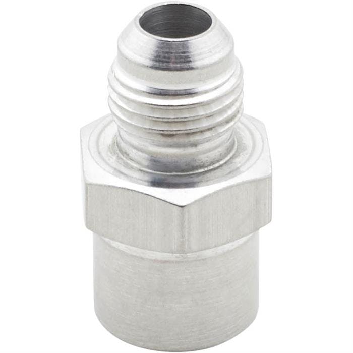 ICT BILLET F06ANFM1415 Return Fuel Line Fitting, 6AN to M14-1.5