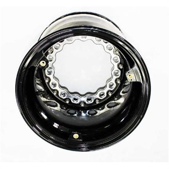 Keizer W15145IFBLPR 15x14 Inch 5 Inch Offset Wide Five Wheel Blk