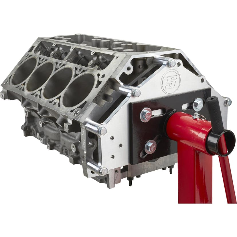 Heavy-Duty Engine Stand Adapter Plate, Chevy SBC/BBC/LS Engines