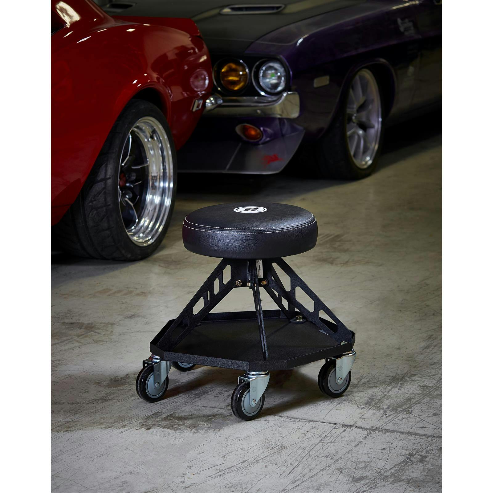 Speedway Motors Vyper Robust Steel Pro Rolling Stool