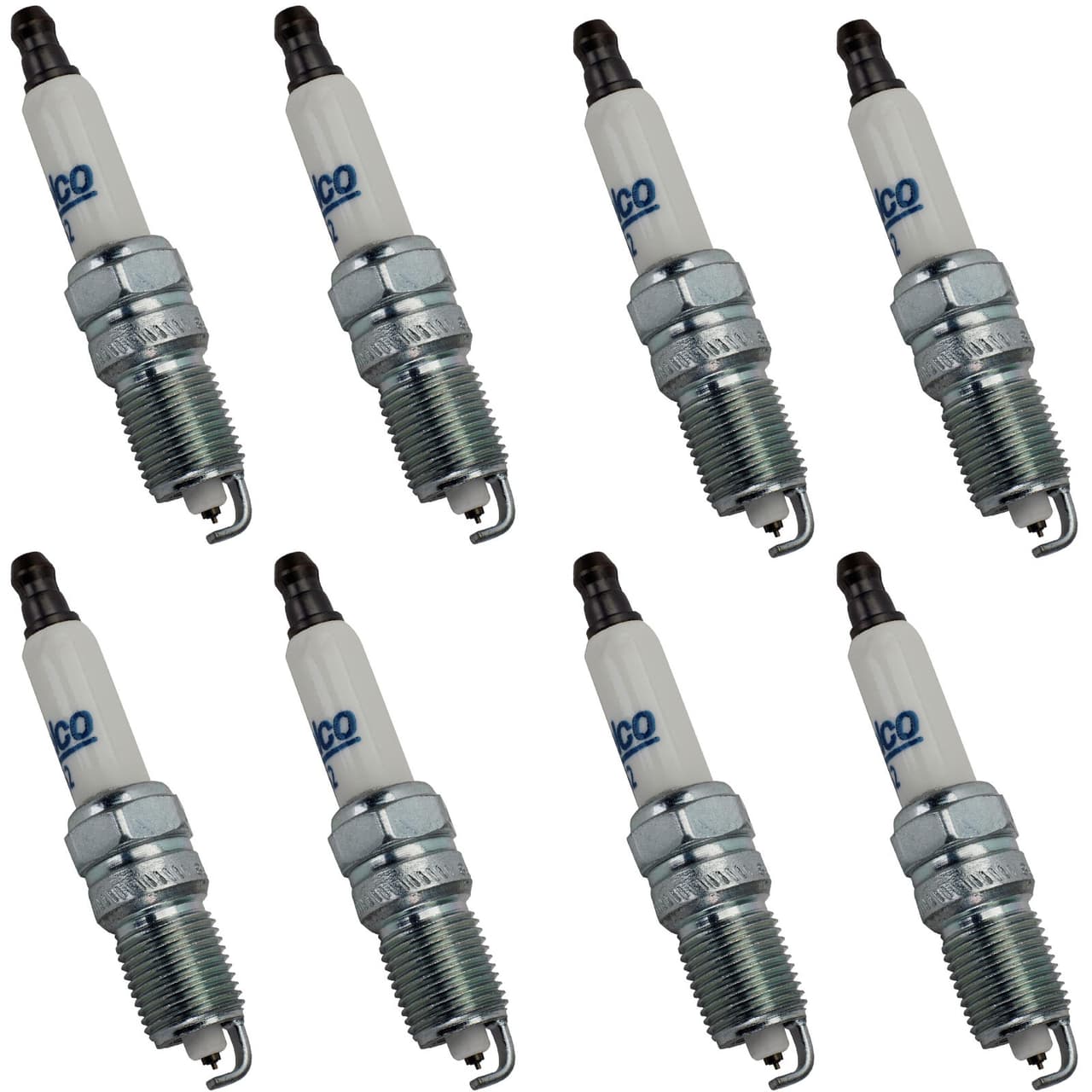 AC Delco 41962 Double Platinum Spark Plugs, Set of 8