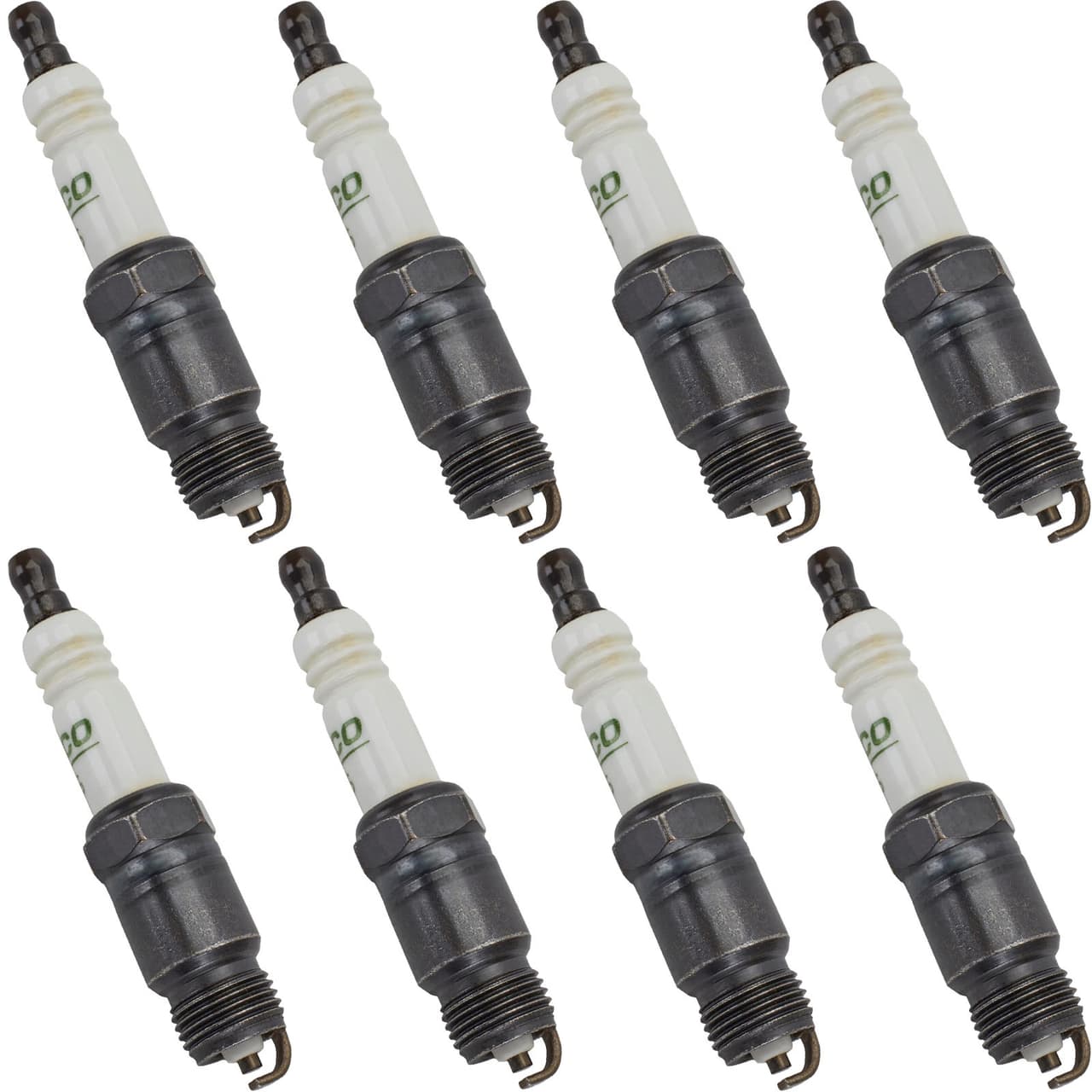 AC Delco CR43TS Conventional Spark Plugs, Set of 8