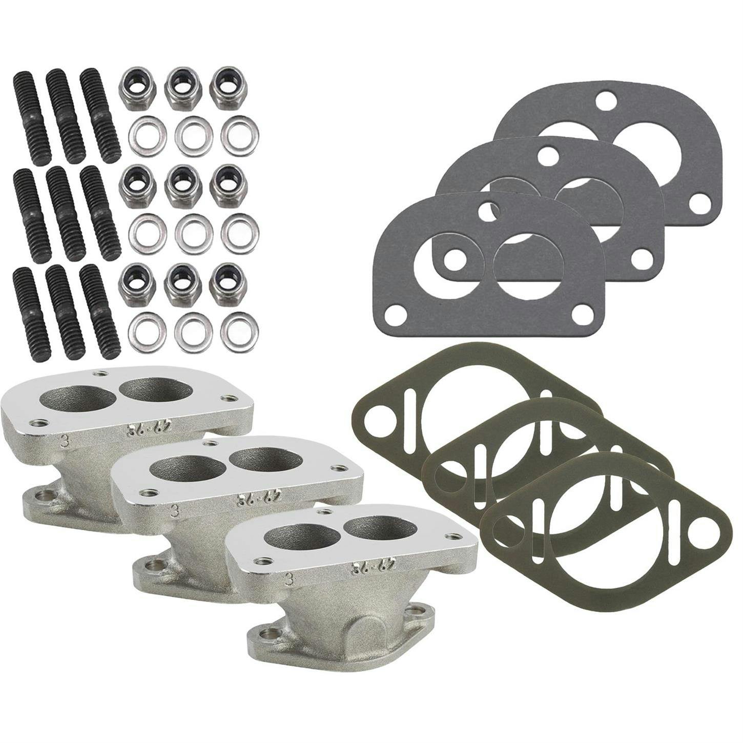 Chevy Inline 6 Carburetor Kit w/Intake, Riser & Fenton Headers