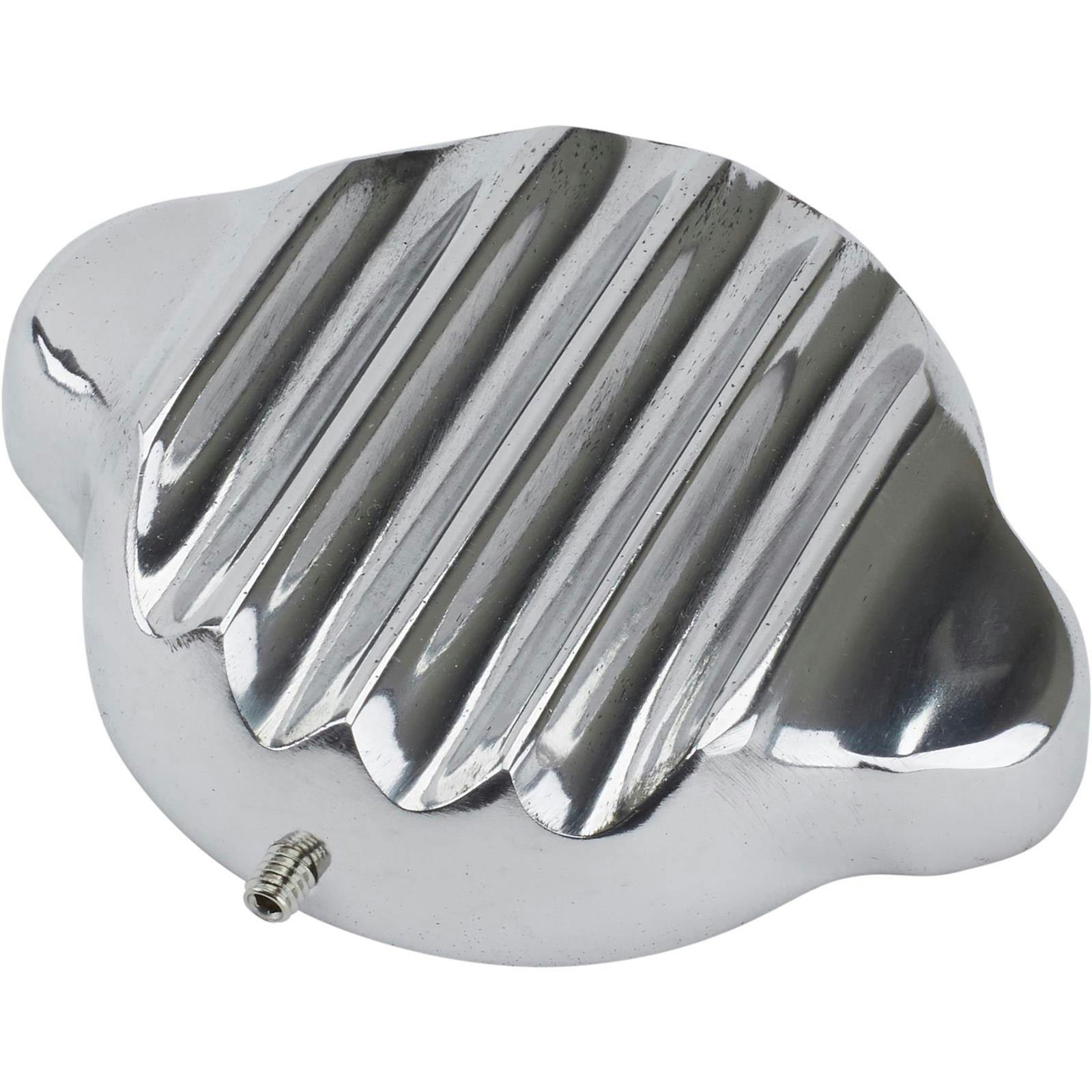 Speedway Finned Aluminum Radiator Cap Cover, 2-3/8 Inch ID