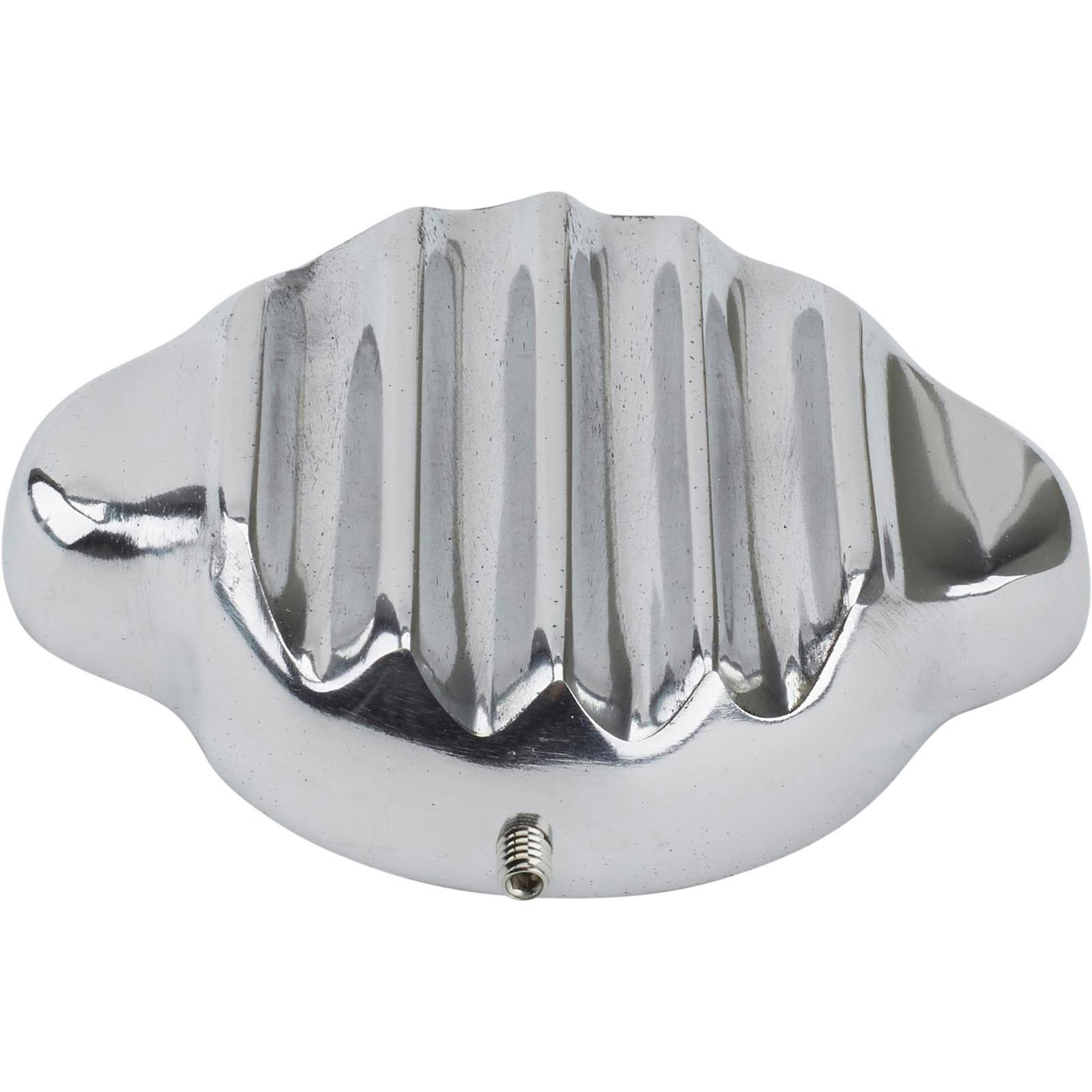 Speedway Finned Aluminum Radiator Cap Cover, 2-3/8 Inch ID