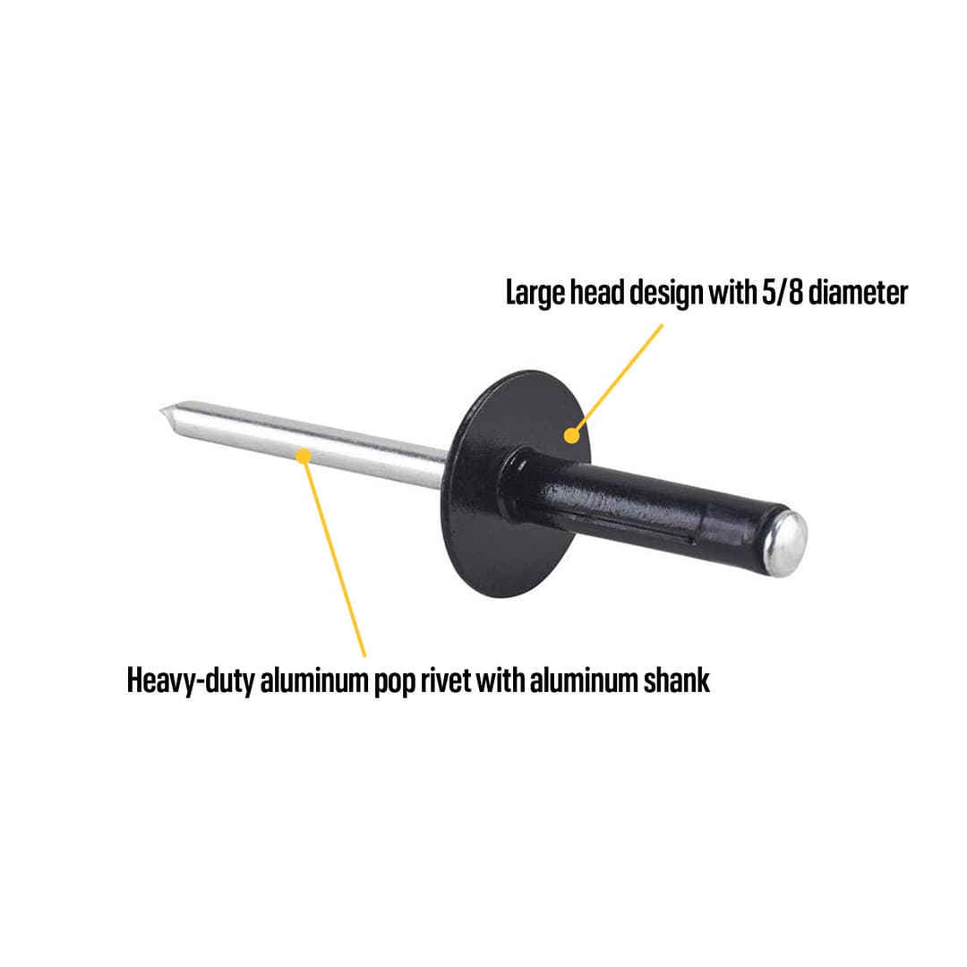 Large Head 3/16 Inch Exploding Rivets