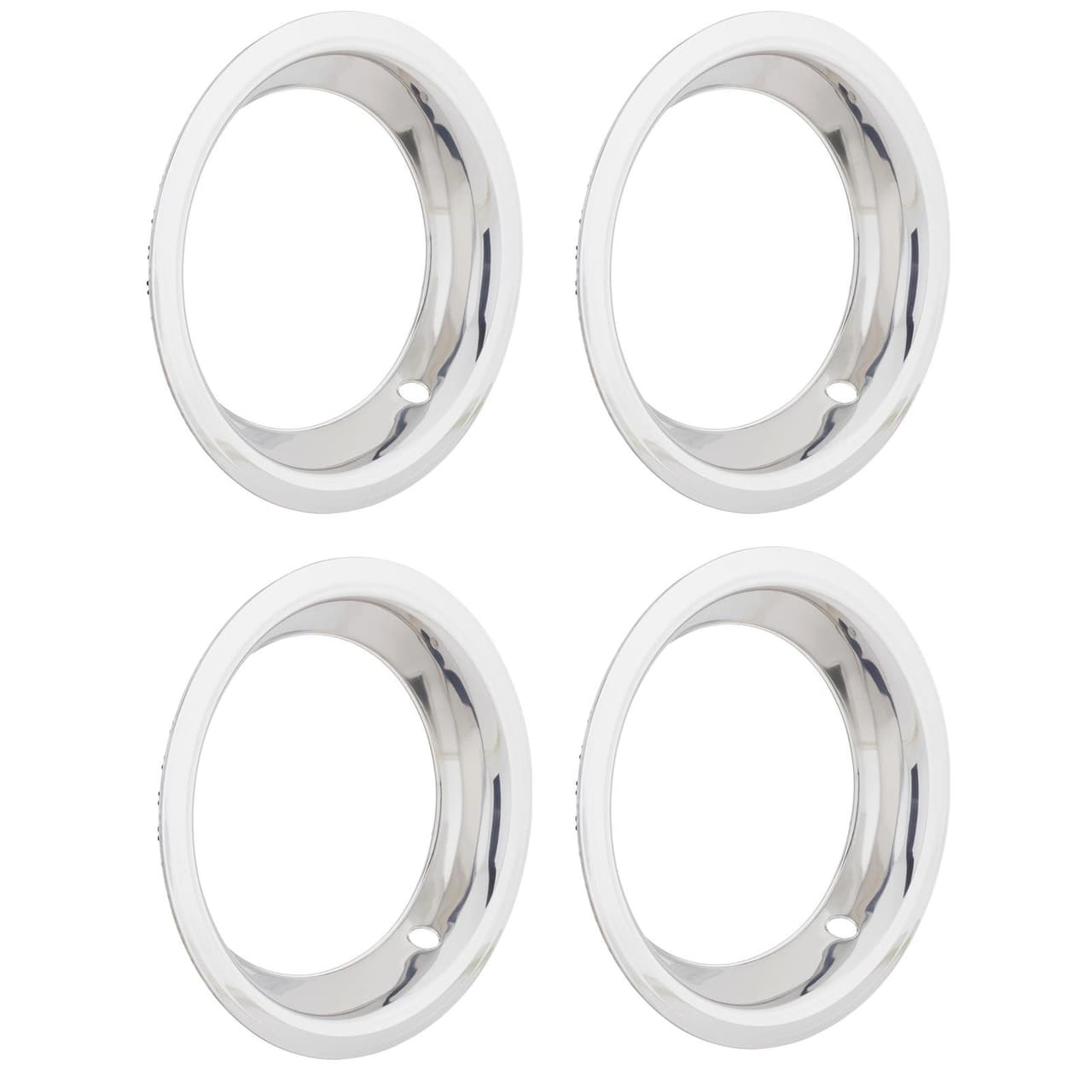 Stainless Steel Beauty Rings for 15 Inch GM Rally Wheel, 3 In Set