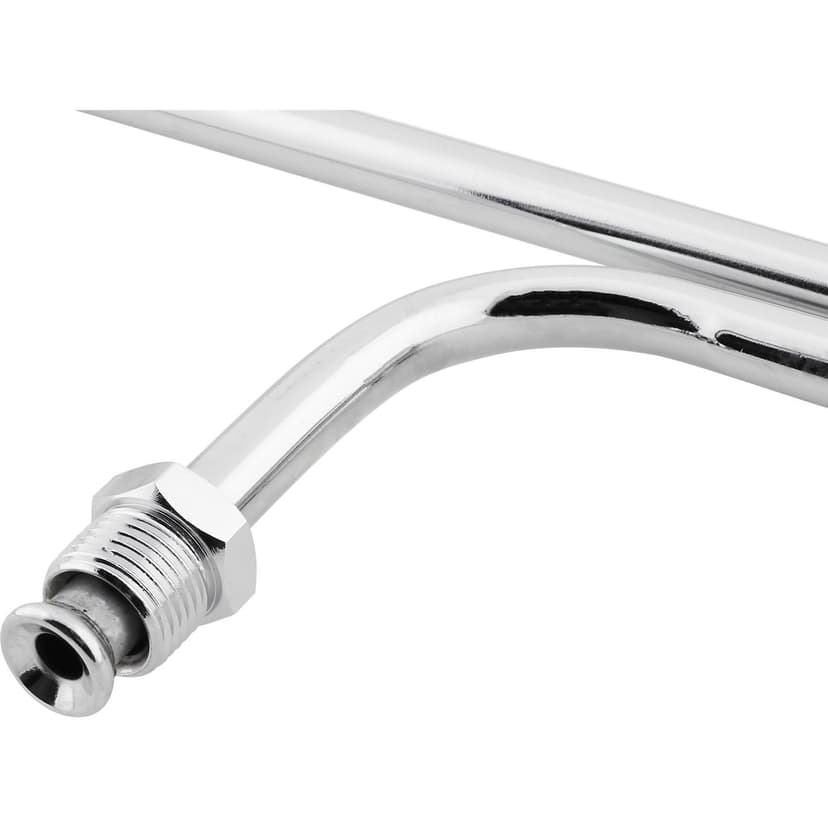 For Holley 3310 4160 Vacuum Chrome Dual-Feed Fuel Line 3/8"Inlet - Foto 2