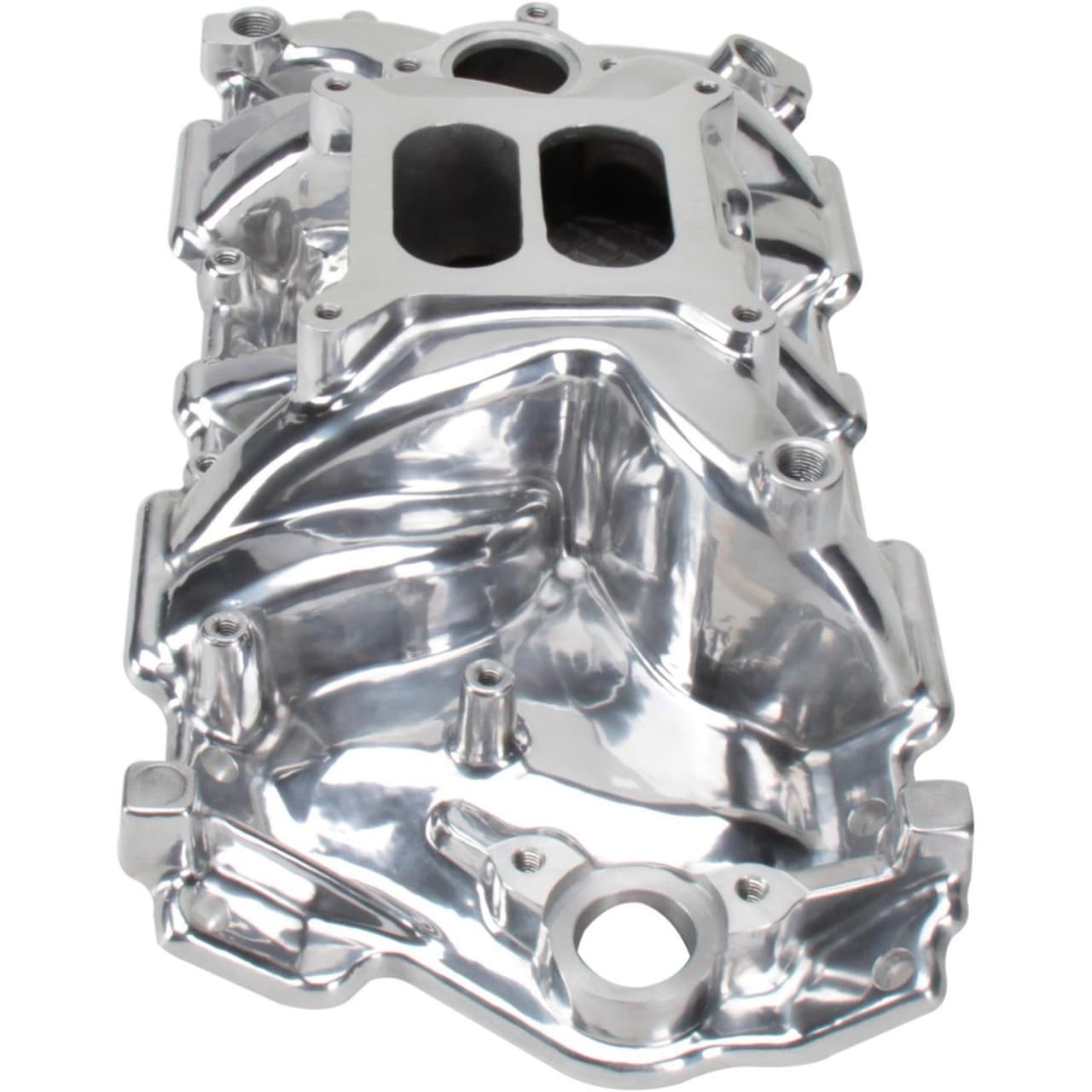 1957-86 SBC Chevy Intake Manifold, Dual Plane, High Rise, RPM, 350