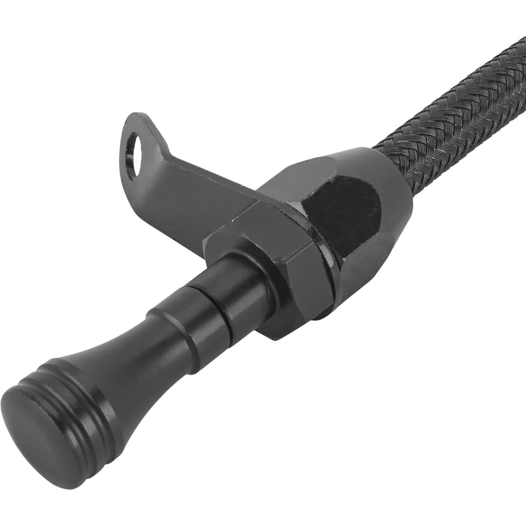 Screw-In Braided Stainless Flexible Oil Pan Dipstick, 1966-77 Ford Bro - Foto 11