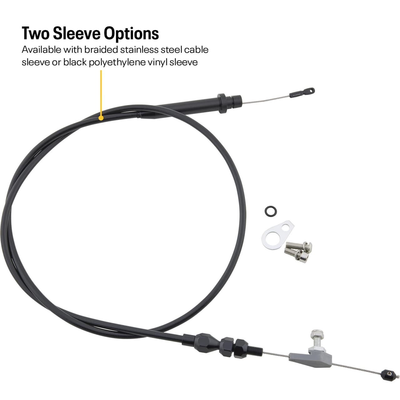Lokar KD-2200HT GM TH-200 Trans Hi-Tech Kickdown Cable Kit - Hot Rod