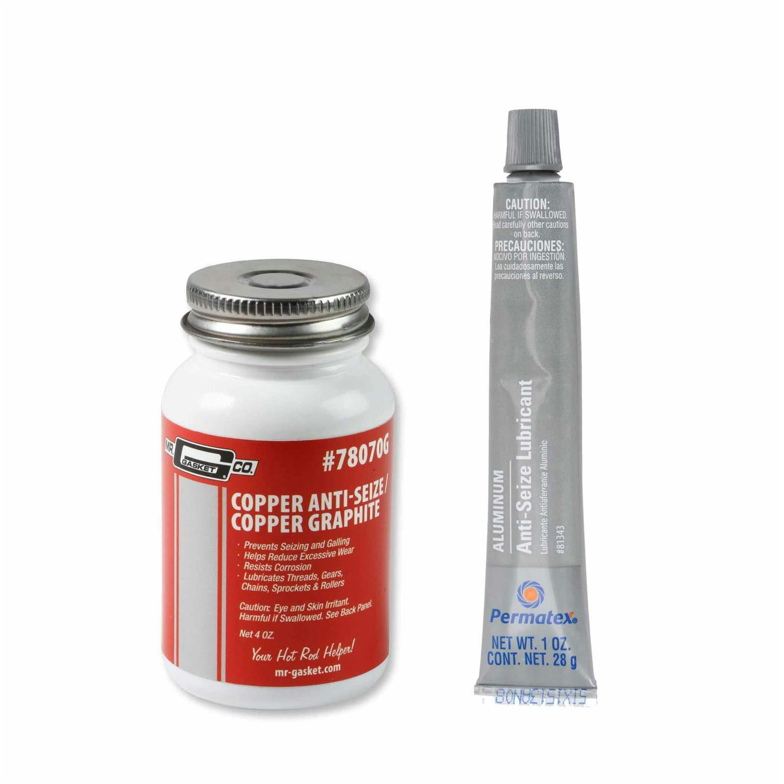 Anti-Seize Lubricant, 4 Ounce Copper & 1 Ounce Aluminum
