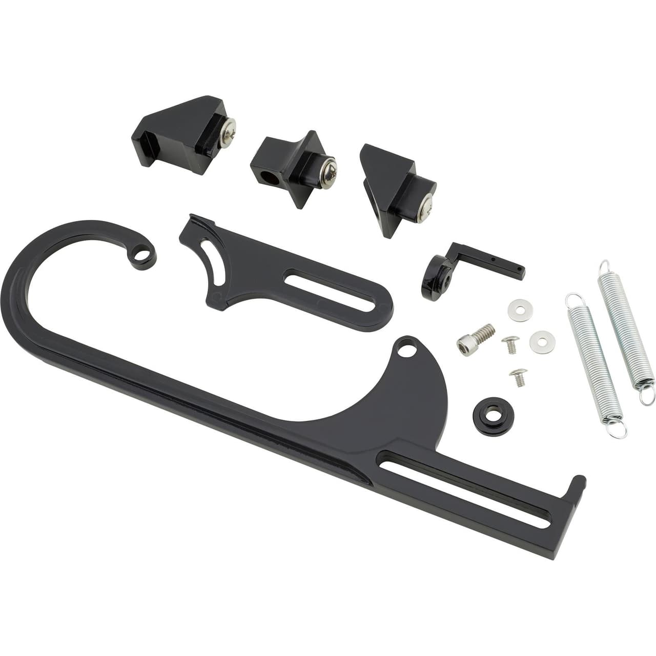 Carburetor Throttle Cable Bracket Kit W/ Return Springs And Mount